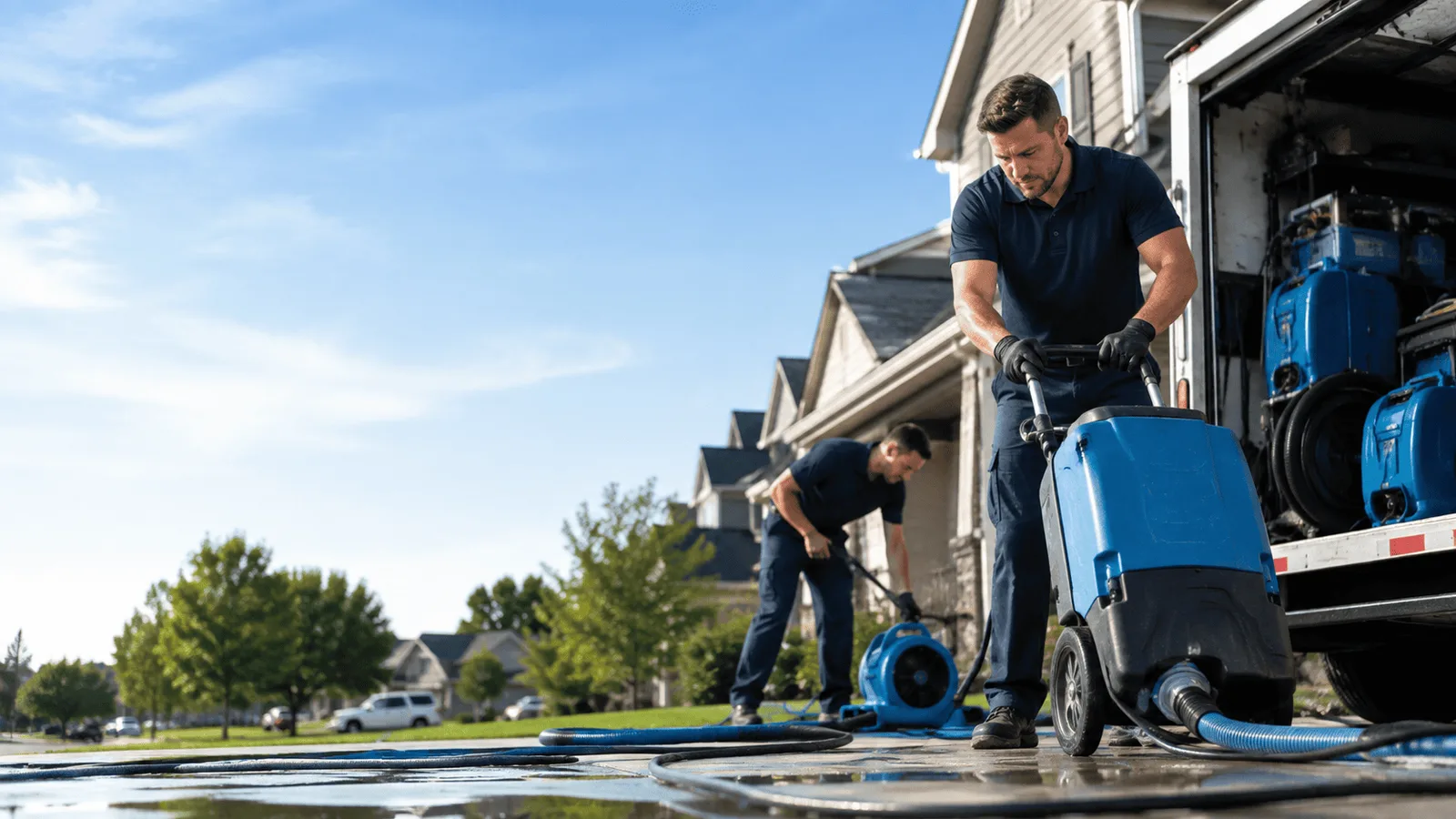 Dehumidification being performed in Howey In The Hills, FL